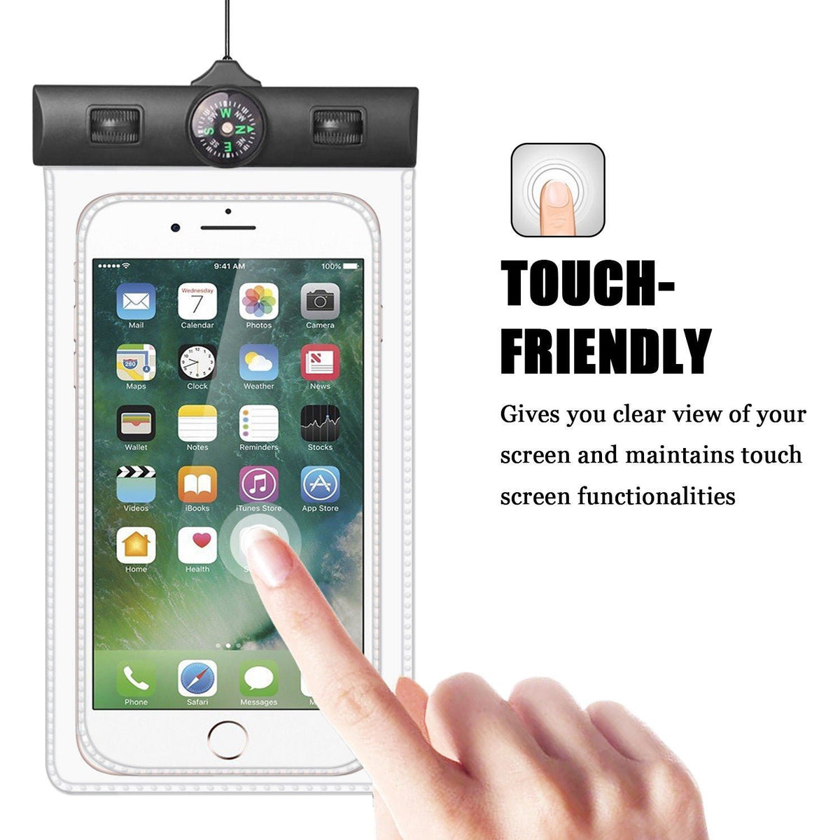 AQUA POUCH - Waterproof Pouch for your Smartphone and your Essentials - Drakoi Marketplace