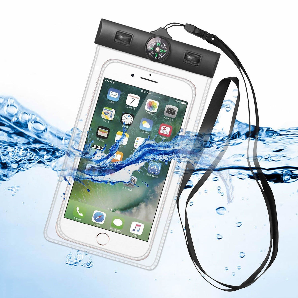 AQUA POUCH - Waterproof Pouch for your Smartphone and your Essentials - Drakoi Marketplace