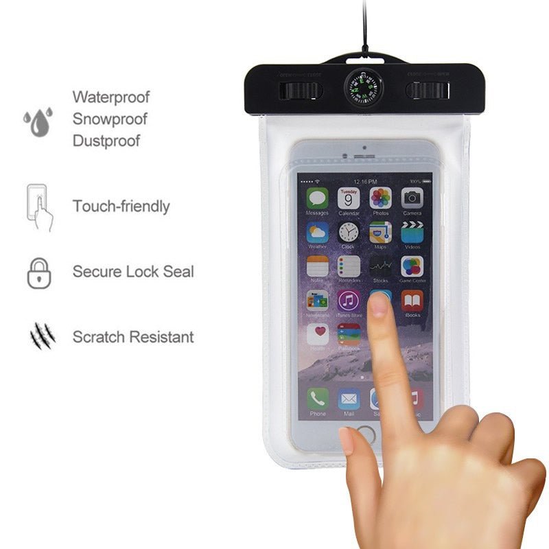 AQUA POUCH - Waterproof Pouch for your Smartphone and your Essentials - Drakoi Marketplace