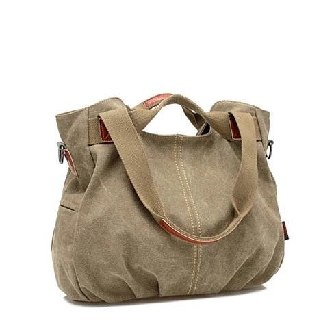 ARM CANDY Handy Natural Canvas Handbag - Drakoi Marketplace