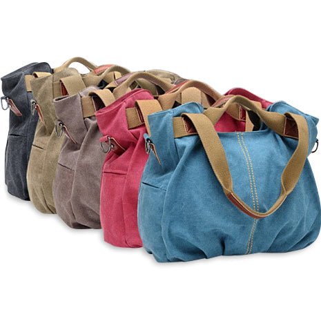 ARM CANDY Handy Natural Canvas Handbag - Drakoi Marketplace