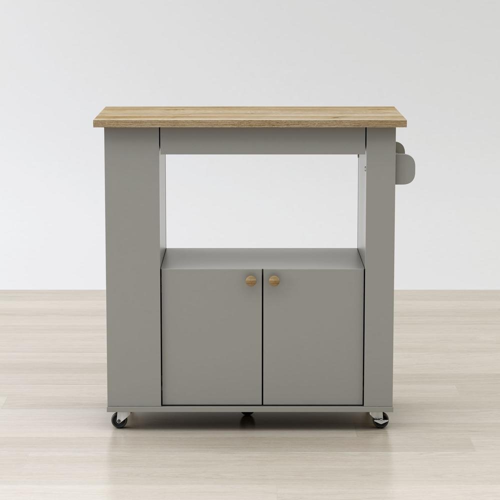 Astor 35" Kitchen Cart - Drakoi Marketplace