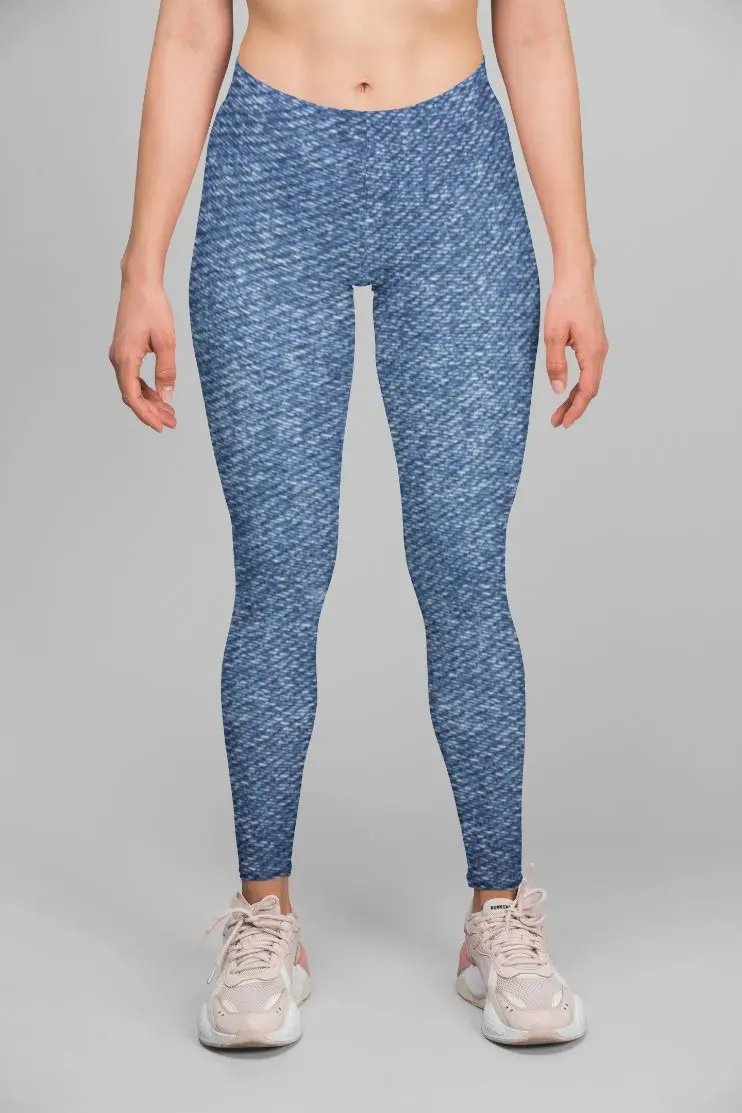 Awe Denim Legging - Drakoi Marketplace