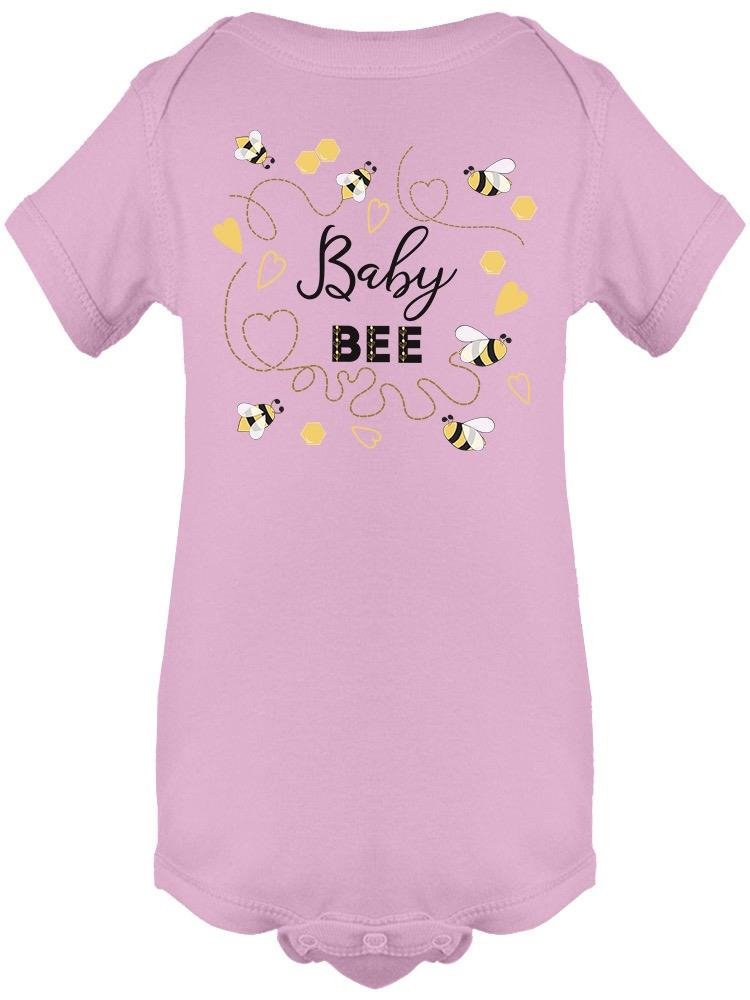 Baby Bee, Lettering Bodysuit Baby's -Image by Shutterstock - Drakoi Marketplace