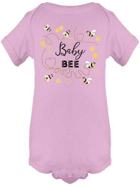 Baby Bee, Lettering Bodysuit Baby's -Image by Shutterstock - Drakoi Marketplace