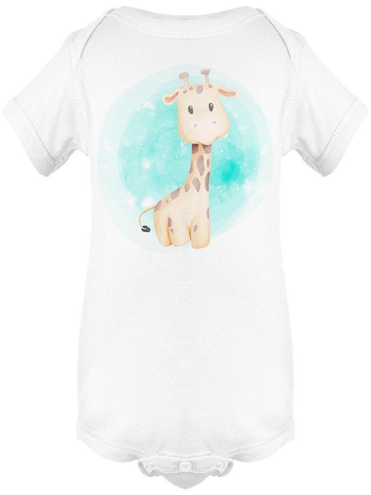 Baby Giraffe Drawing Colors Bodysuit Baby's -Image by Shutterstock - Drakoi Marketplace