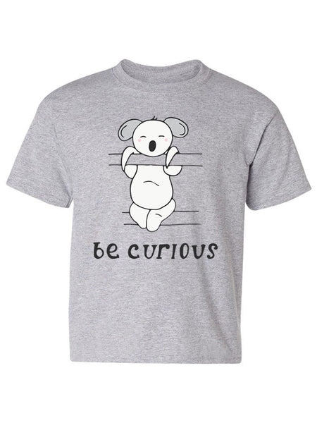 Be Curious Koala T-shirt -Image by Shutterstock - Drakoi Marketplace