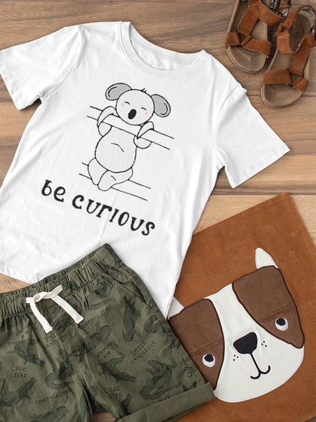 Be Curious Koala T-shirt -Image by Shutterstock - Drakoi Marketplace