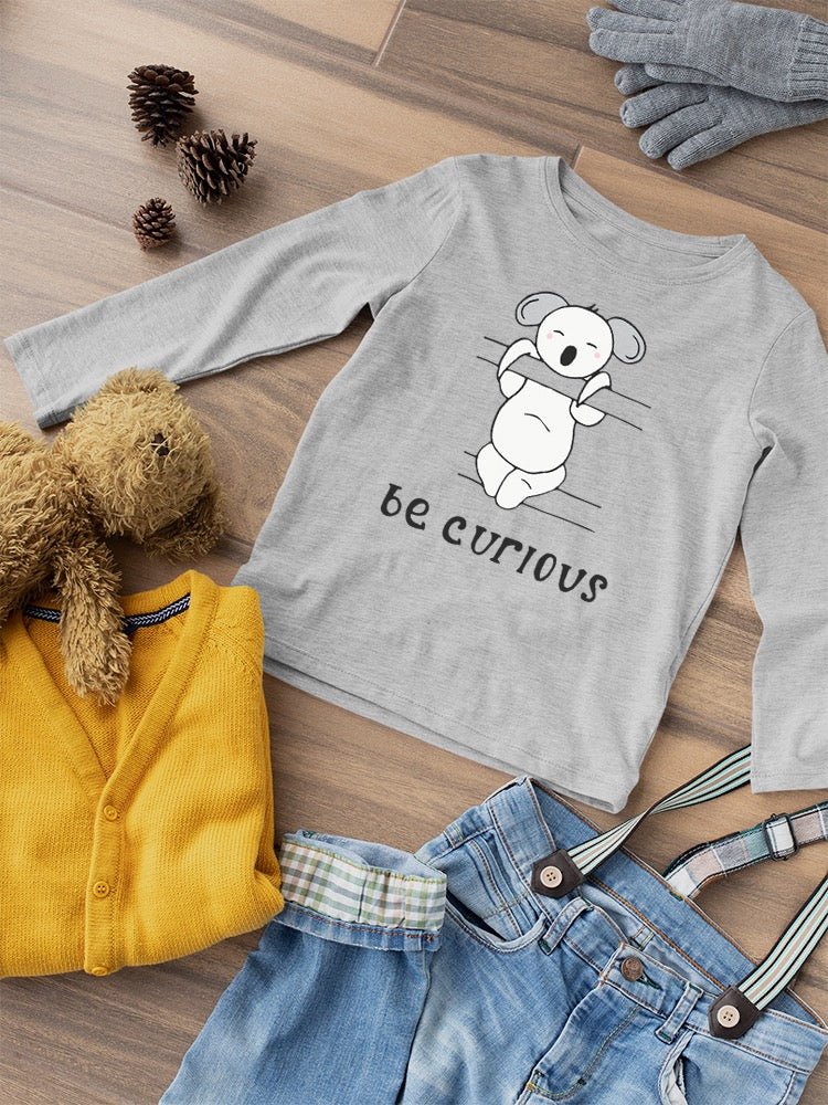 Be Curious Koala T-shirt -Image by Shutterstock - Drakoi Marketplace