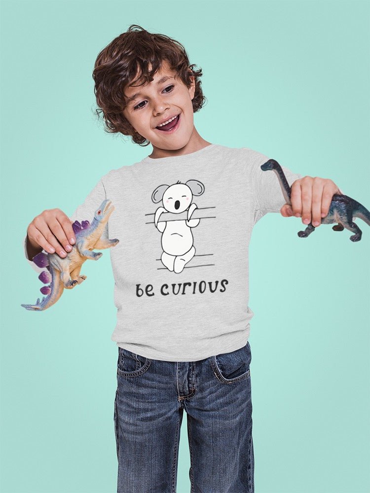 Be Curious Koala T-shirt -Image by Shutterstock - Drakoi Marketplace