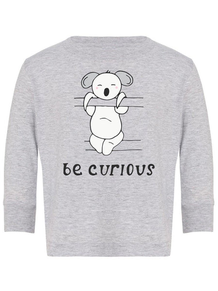 Be Curious Koala T-shirt -Image by Shutterstock - Drakoi Marketplace