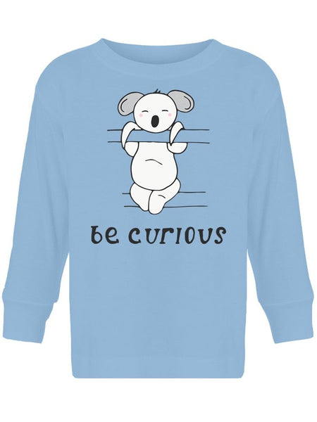 Be Curious Koala T-shirt -Image by Shutterstock - Drakoi Marketplace