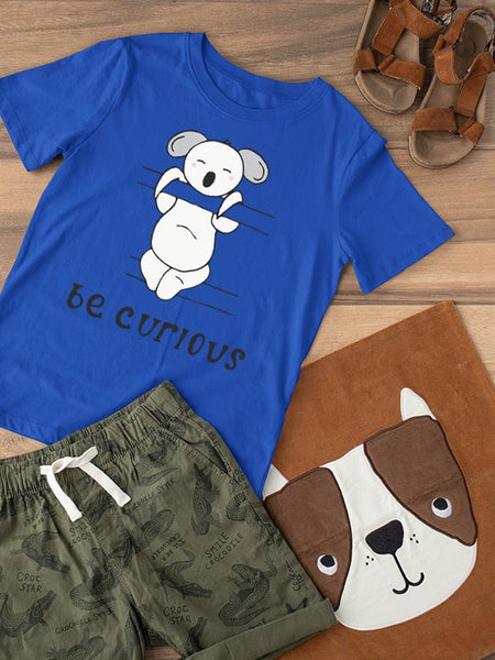 Be Curious Koala T-shirt -Image by Shutterstock - Drakoi Marketplace