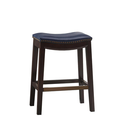 Belfast Saddle Counter Stool, Grey - Drakoi Marketplace