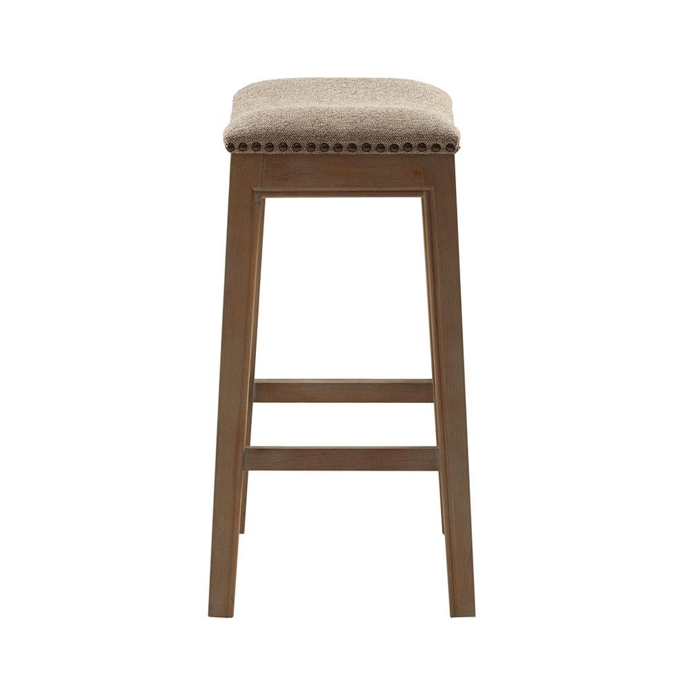 Belfast Saddle Counter Stool, Grey - Drakoi Marketplace