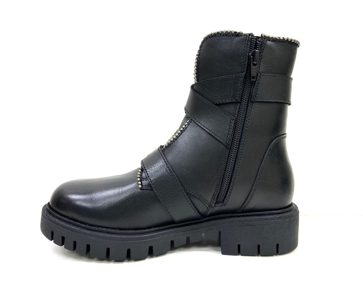 Billie Studded Lug Sole Boot - Drakoi Marketplace