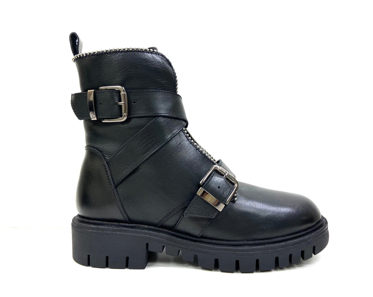 Billie Studded Lug Sole Boot - Drakoi Marketplace