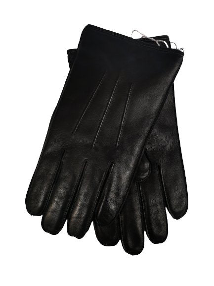 Black Leather Gloves - Drakoi Marketplace