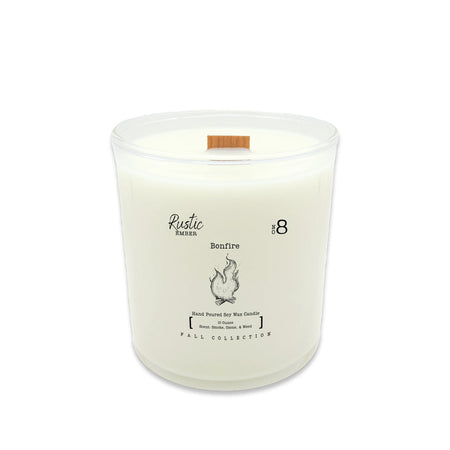 Bonfire | 10 Ounce Candle | Rustic Ember - Drakoi Marketplace