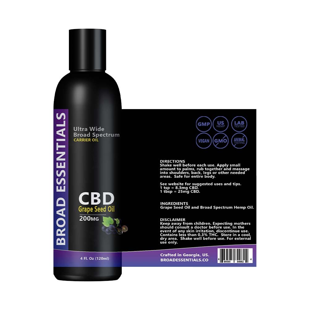 Botanical Oil - CBD Infused Grapeseed Oil - Drakoi Marketplace