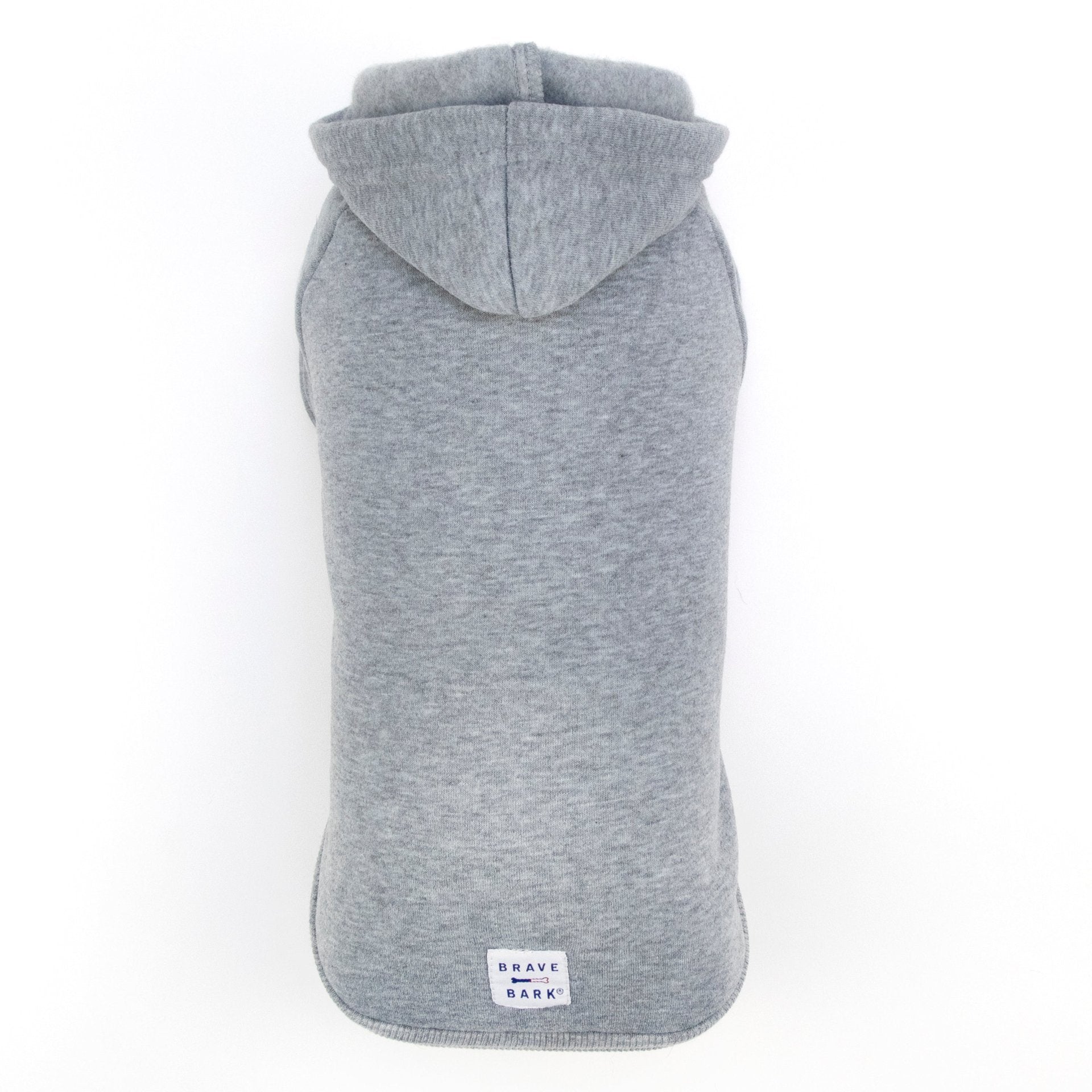 Brave Bark Hooded Dog Fleece - Heather Grey - Drakoi Marketplace