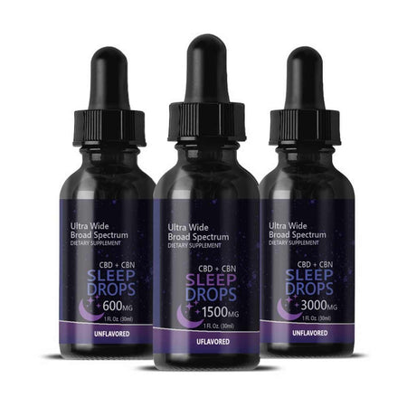 Broad Spectrum CBD + CBN Sleep Tincture | 600mg - 3000mg - Drakoi Marketplace