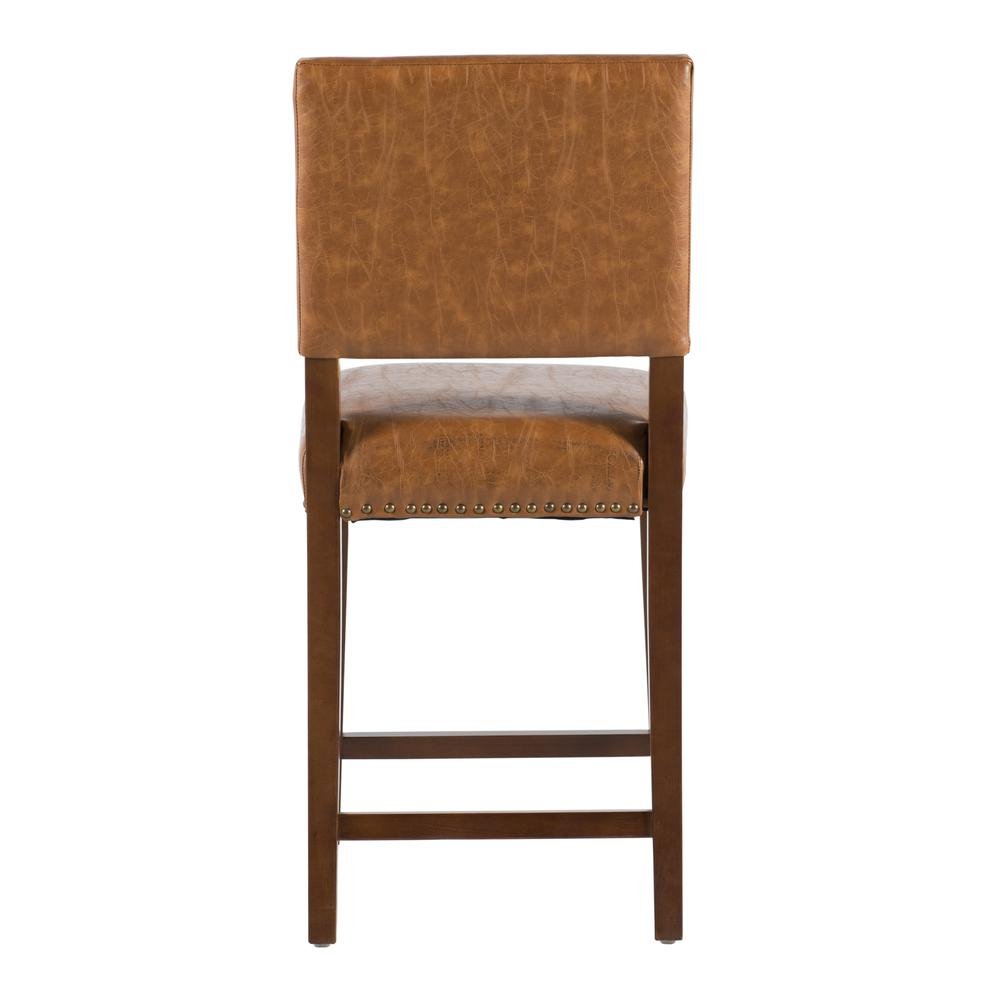 Brook Counter Stool 24 Caramel - Drakoi Marketplace