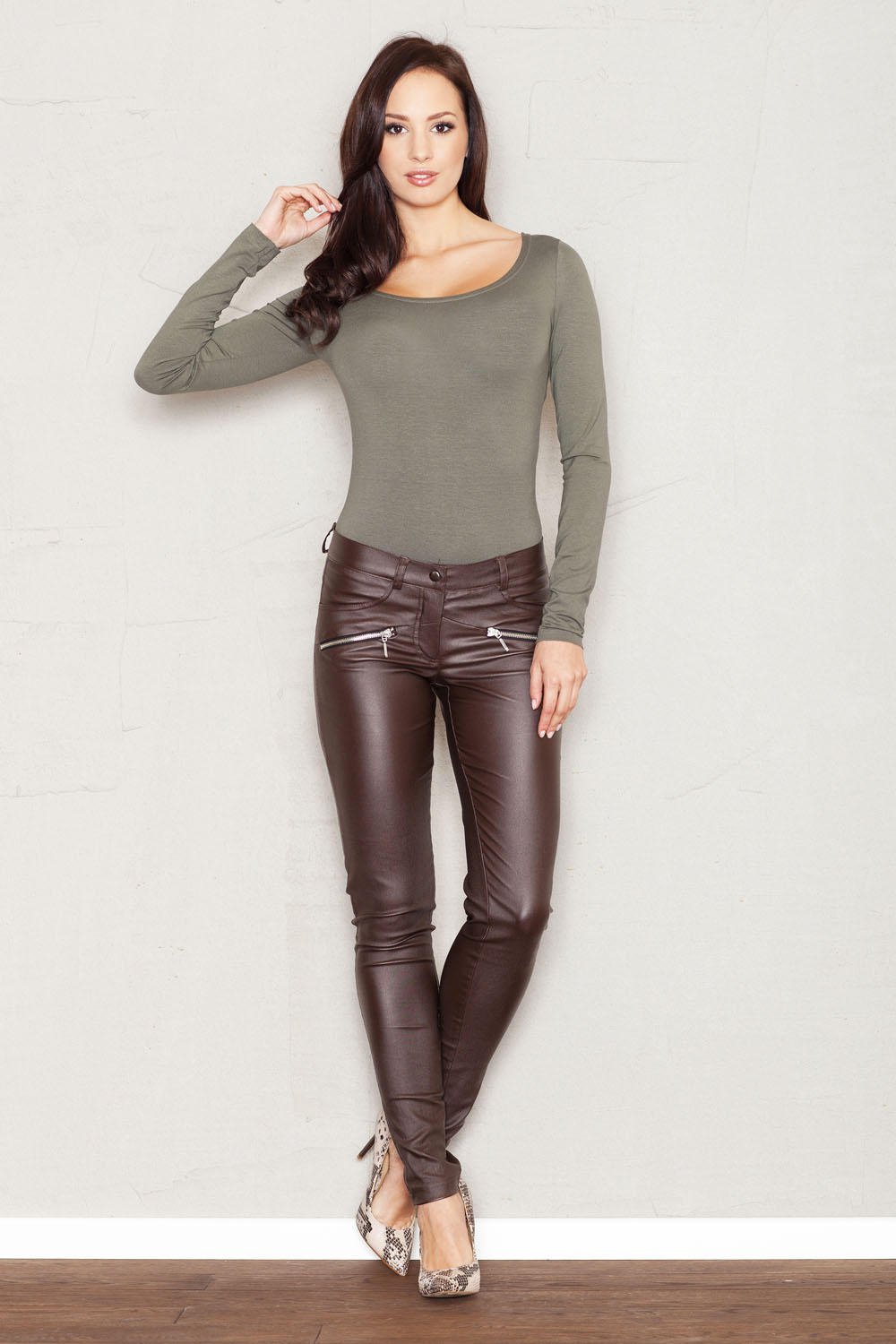 Brown Figl Pants & Leggings - Drakoi Marketplace