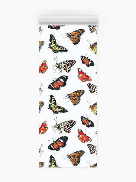 Butterflies In A Clear Backgroun Yoga Mat -Image by Shutterstock - Drakoi Marketplace