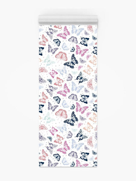 Butterflies With Dots Yoga Mat -Image by Shutterstock - Drakoi Marketplace