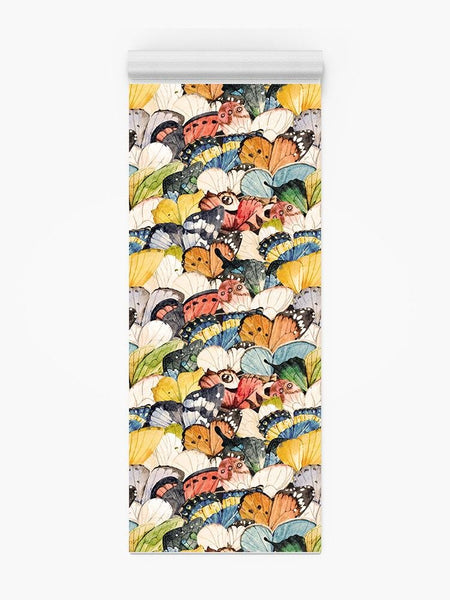 Butterfly Wall Yoga Mat -Image by Shutterstock - Drakoi Marketplace