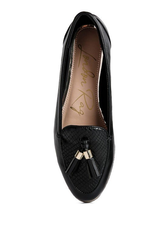 Cabbose Casual Bow Loafers - Drakoi Marketplace