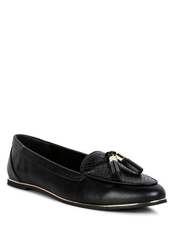 Cabbose Casual Bow Loafers - Drakoi Marketplace