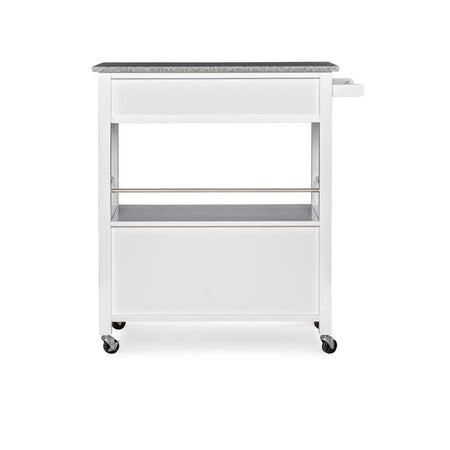 Cameron Kitchen Cart With Granite Top - Drakoi Marketplace