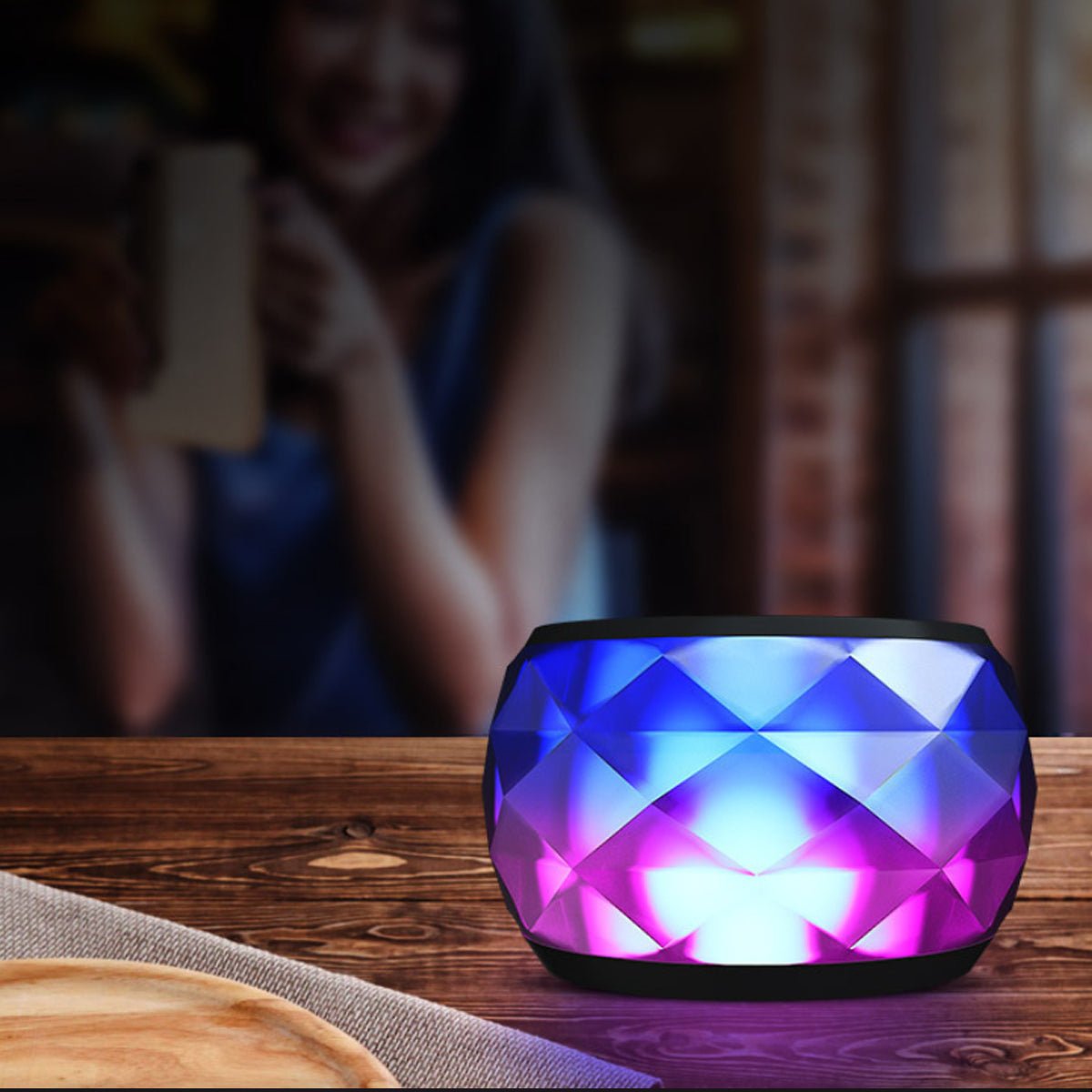 Candylight LED Stereo Bluetooth Mini Speaker And MP4 Player - Drakoi Marketplace