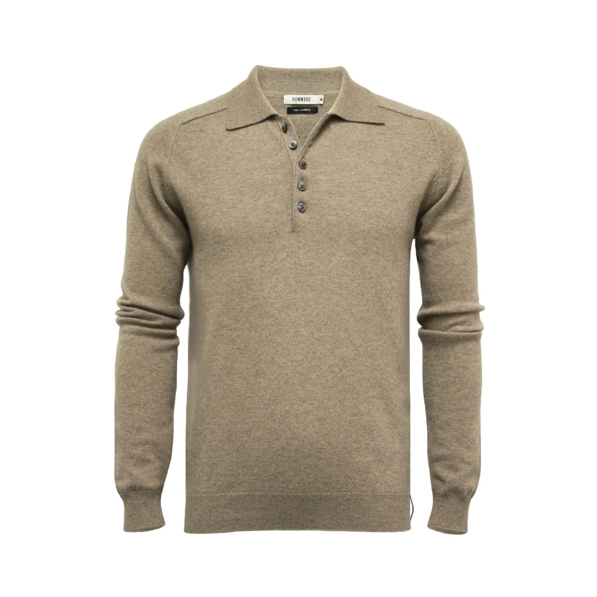 Cashmere Polo Neck Sweater Porter Camel - Drakoi Marketplace