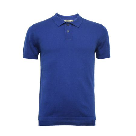 Cashmere Polo Shirt Hampton in Cotton Cashmere - Drakoi Marketplace