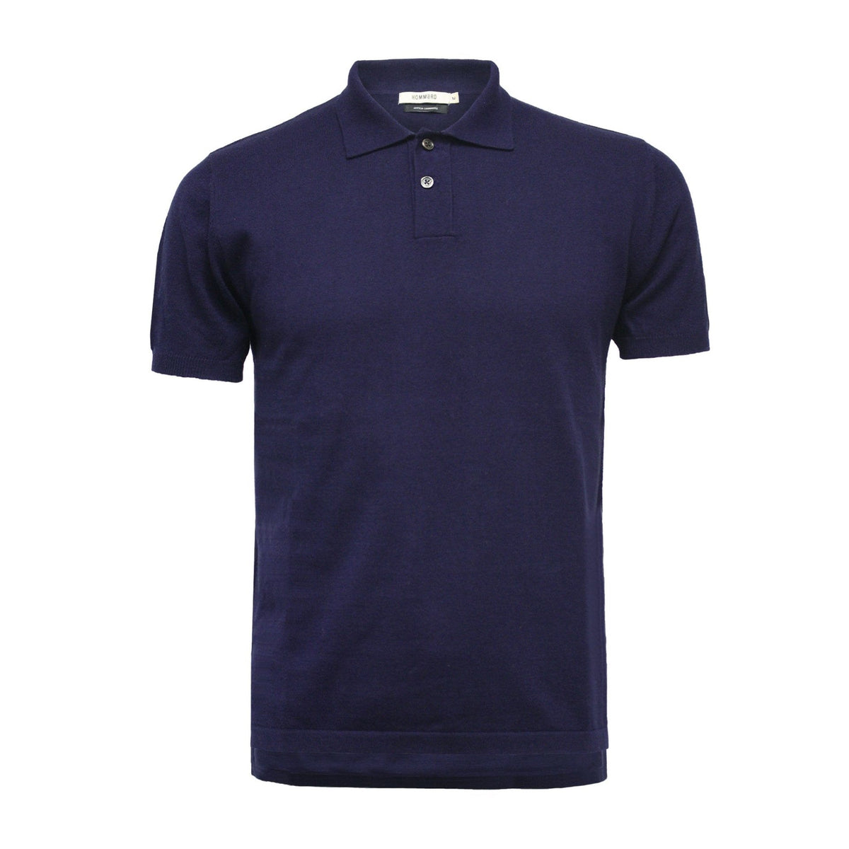 Cashmere Polo Shirt Hampton in Cotton Cashmere - Drakoi Marketplace