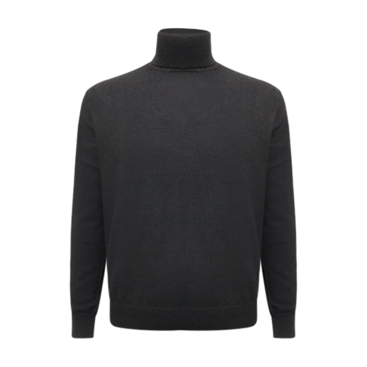 Cashmere Roll Neck Sweater Black - Drakoi Marketplace