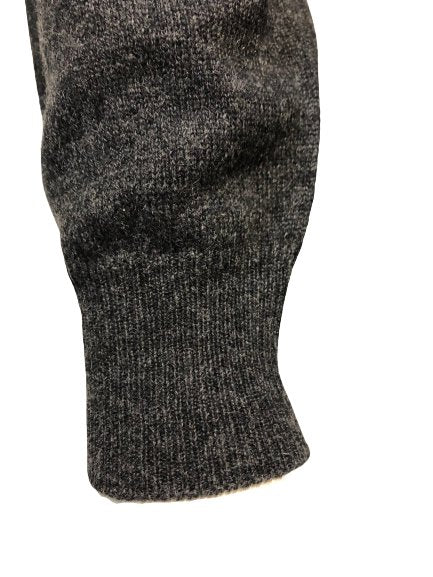 Cashmere Roll Neck Sweater Charcoal - Drakoi Marketplace