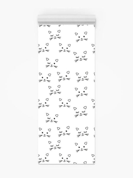 Cat Faces Yoga Mat -Image by Shutterstock - Drakoi Marketplace