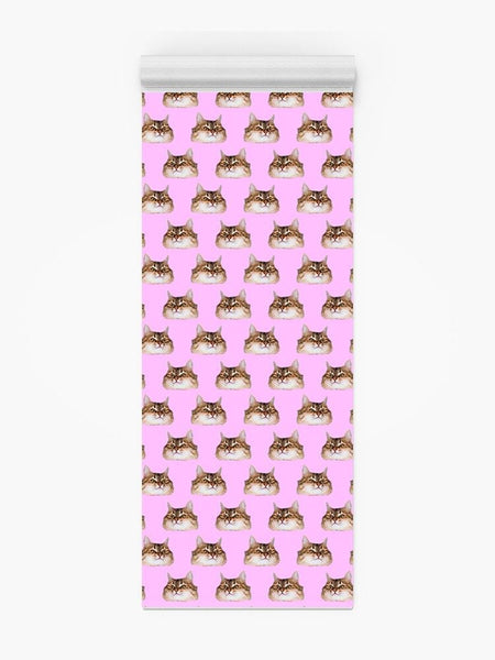 Cat Heads Yoga Mat -Image by Shutterstock - Drakoi Marketplace