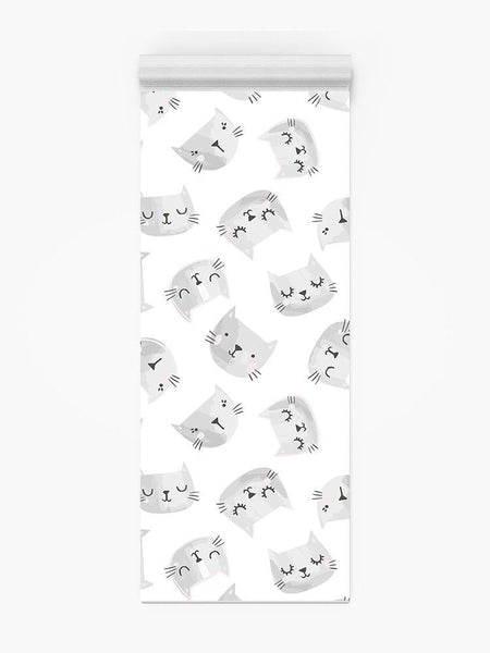 Cat Pattern Yoga Mat -Image by Shutterstock - Drakoi Marketplace