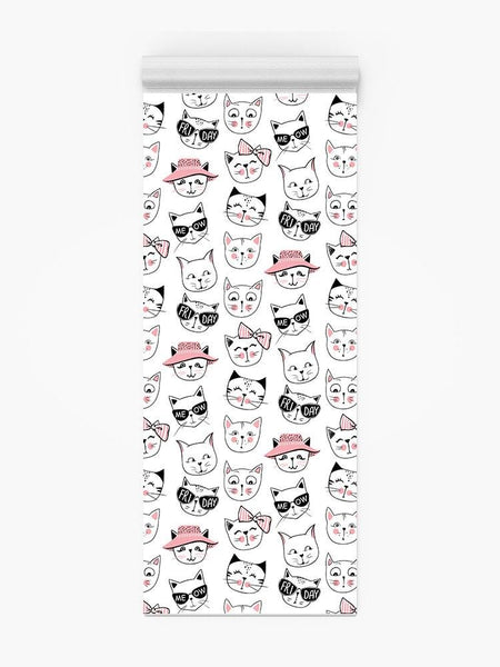 Cat Styles Yoga Mat -Image by Shutterstock - Drakoi Marketplace