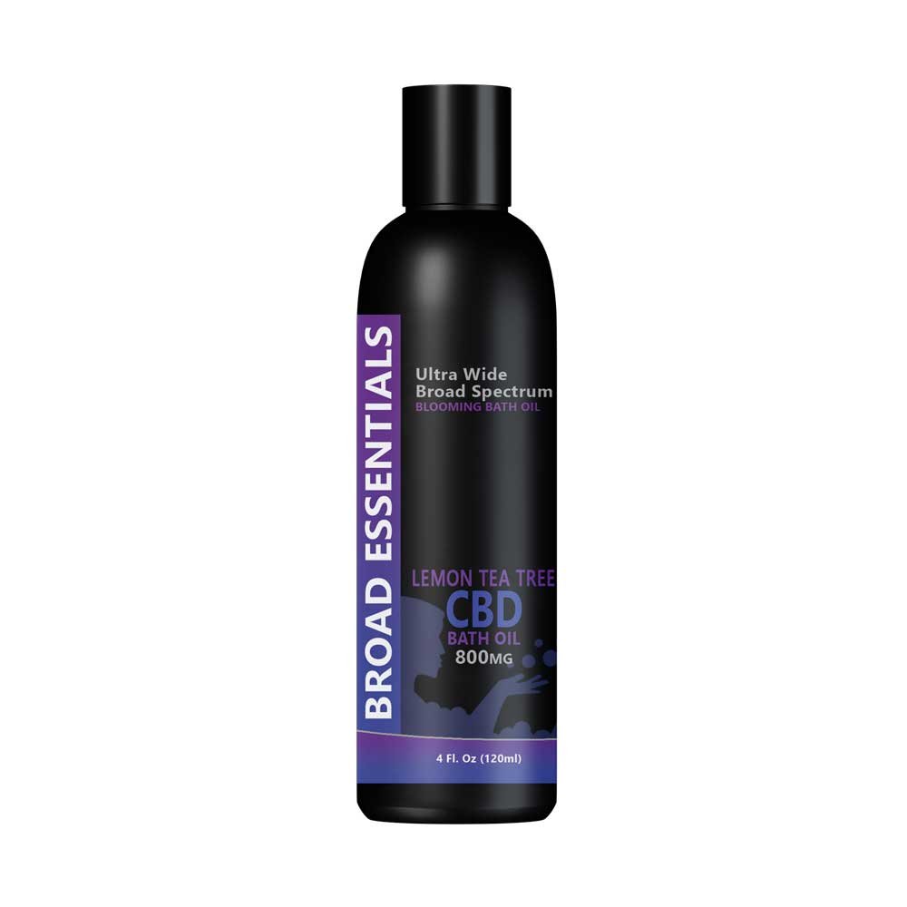 CBD Bath Oil - Lemon Tea Tree - Drakoi Marketplace