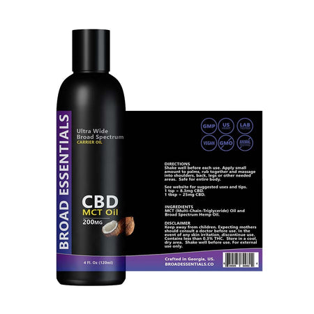 CBD MCT Oil | 200mg - 2000mg - Drakoi Marketplace