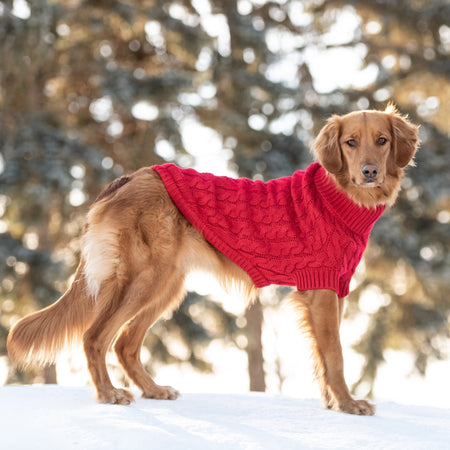 Chalet Sweater - Red - Drakoi Marketplace