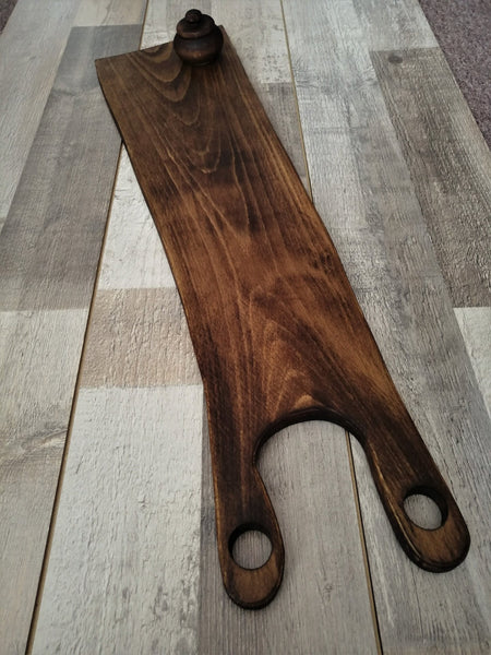 Charcuterie Platter, Serving Tray Board, Rustic Walnut Long Board - Drakoi Marketplace