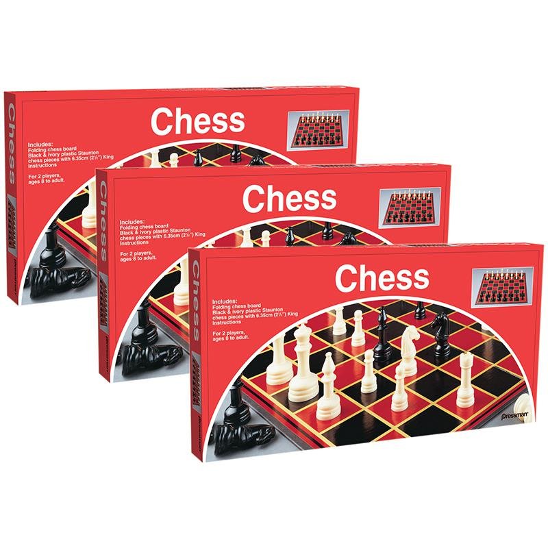 Chess Board Game, Pack of 3 - Drakoi Marketplace