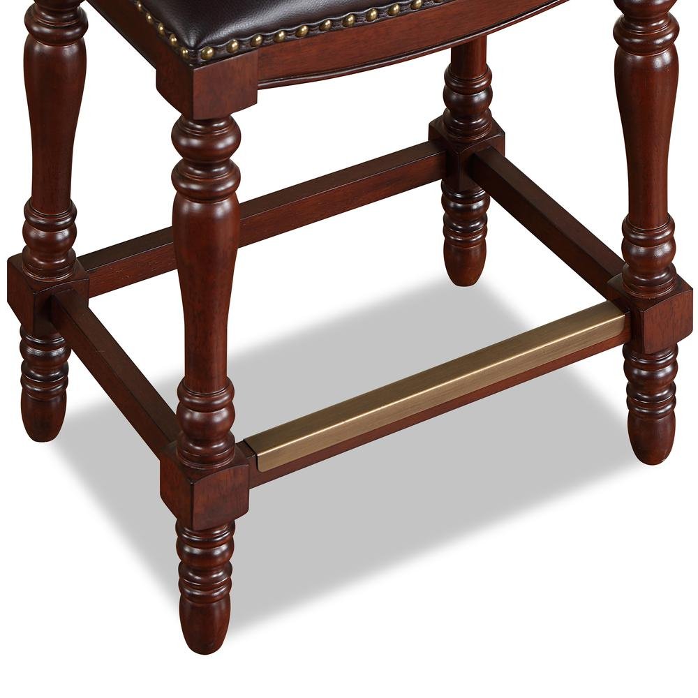 Chester Saddle Seat Counter Stool - Drakoi Marketplace